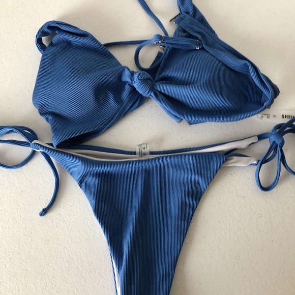 Bikini Swimsuit Shein 2 pcs Beach Pool swimwear - Picture 4 of 4
